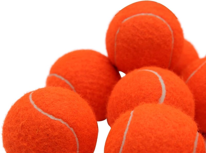 Magicorange Tennis Balls, 12 Pack Advanced Training Tennis Balls Practice Balls, Come with Mesh Bag for Easy Transport, Good for Beginner Training Ball - Image 4